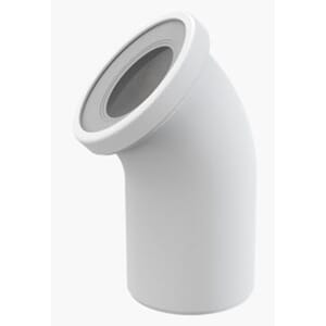 Klosettbend 45 grader - Ecobad