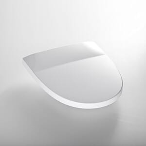 PB SEVEN D HARDPLASTSETE HVIT MED SOFT-CLOSE/QUICK R