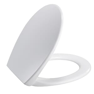 P 722 KLOSETTSETE SC M/UNI-BESLAG HVIT