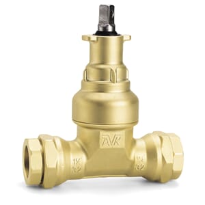 32mm bakkekran messing AVK