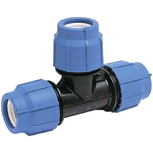 D32 IJOINT T-RØR PP FOR PE OG PEX RØR